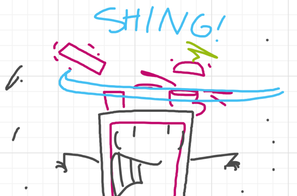 A panel from I've Been Everywhere, Man, episode nine of the Board Boards object show by Furretwalk/WalkingFurret.